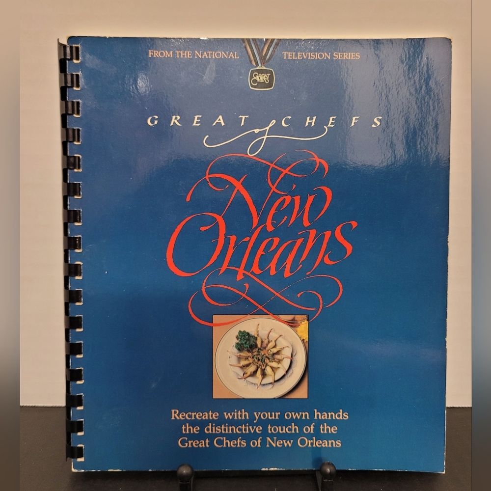 Vintage Great Chefs Of New Orleans Cookbook